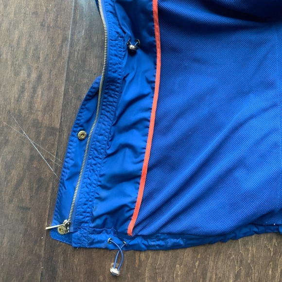 MICHAEL KORS Rain jacket Windbreaker Blue. Size S. - Picture 5 of 7
